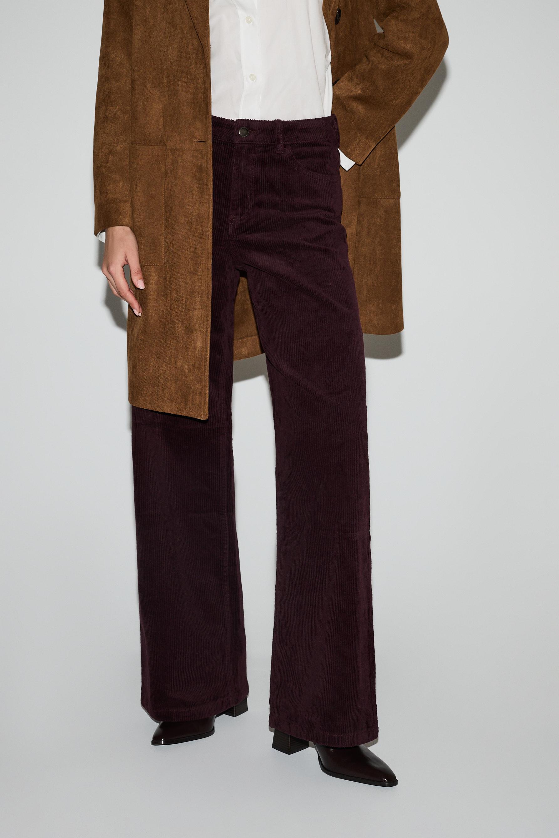Pantalón wide leg pana (22,99 €) | Lefties