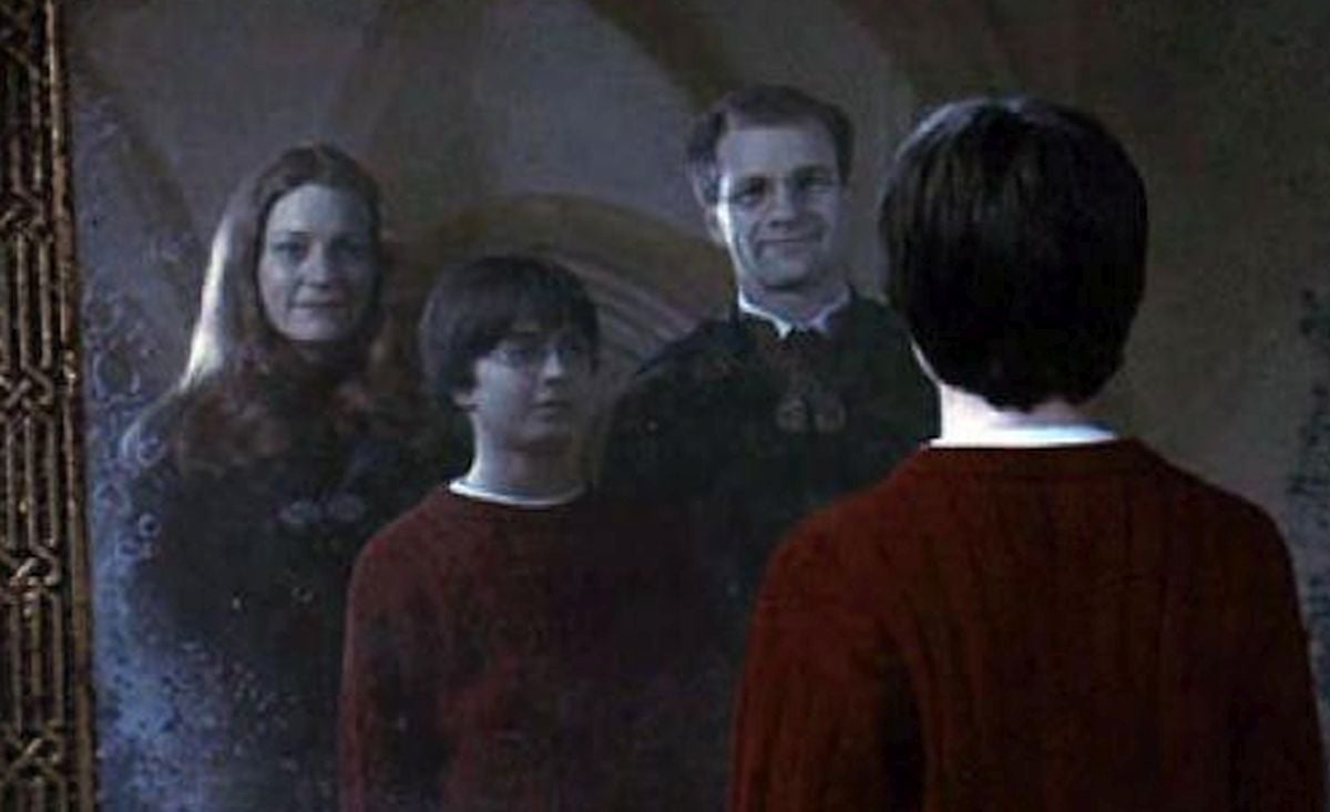 La imagen de Harry viéndose con sus padres en el Espejo de Oesed se grabó a fuego en todos los espectadores