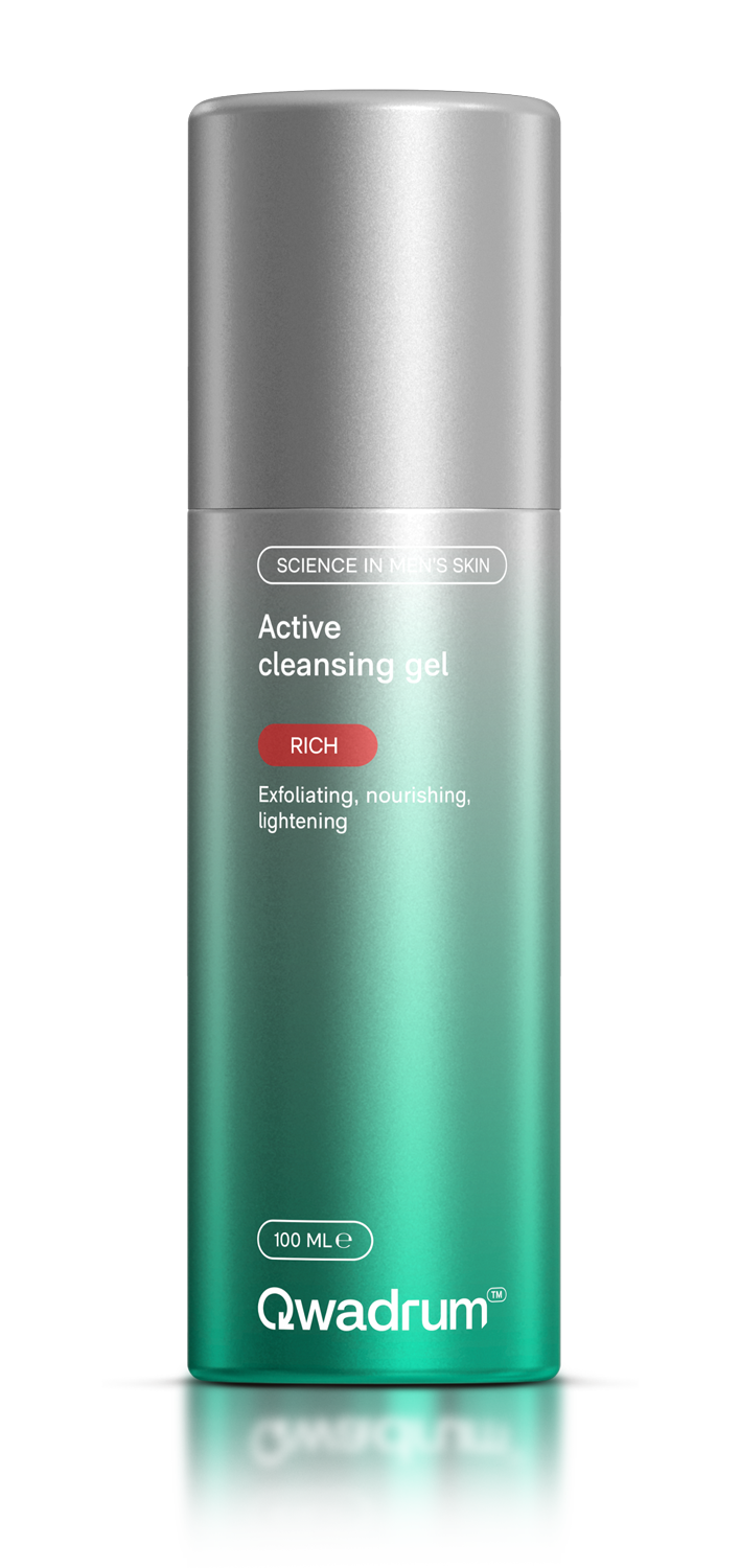 Active Cleansing Gel de Qwadrum (48 €) | Mumona