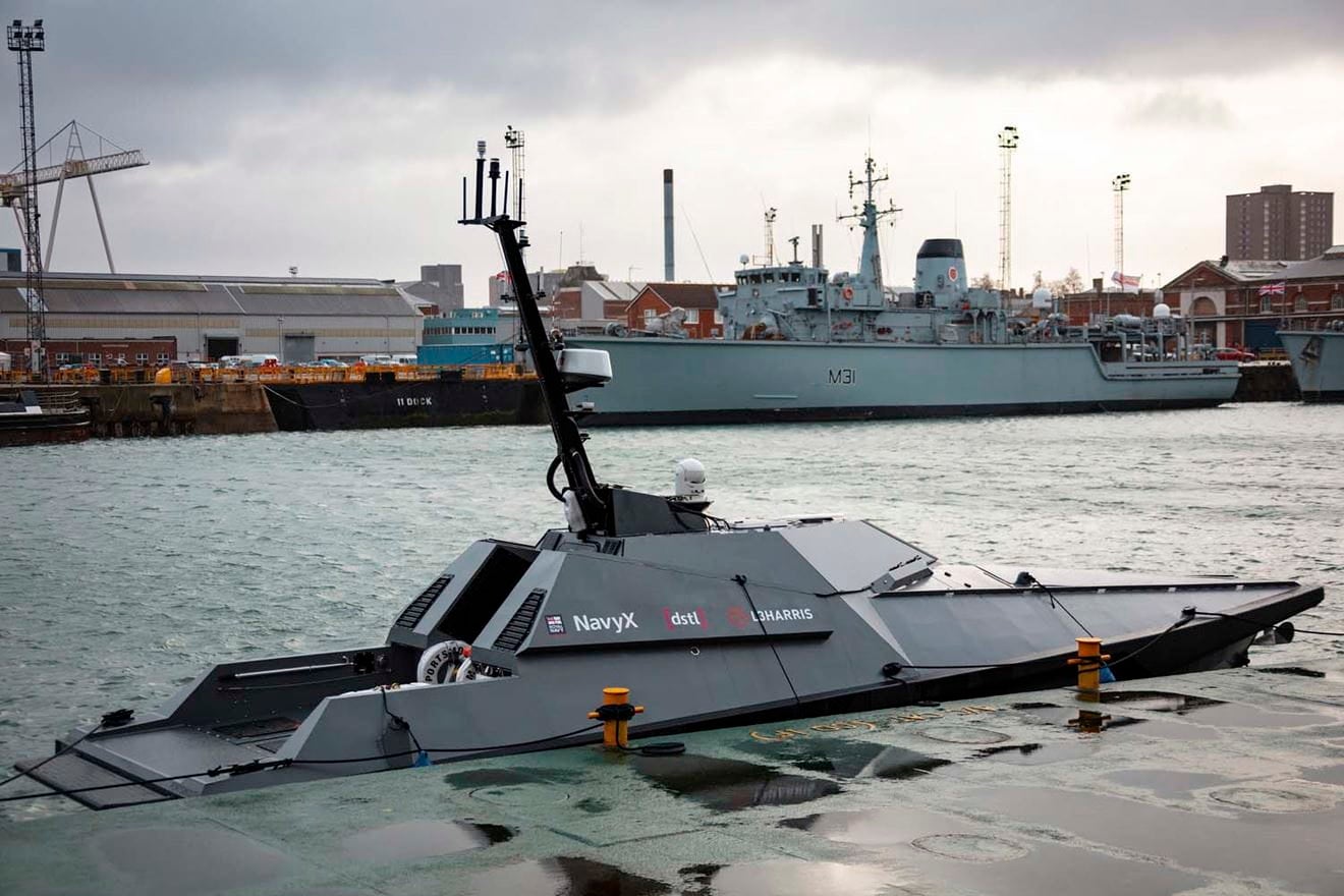 MADFOX permite ensayar operaciones navales sin tripulación | LPhot Bradley / MOD / Crown copyright