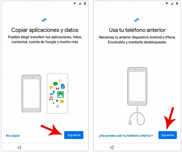 Copiar datos de un móvil Android a otro Android es sumamente sencillo