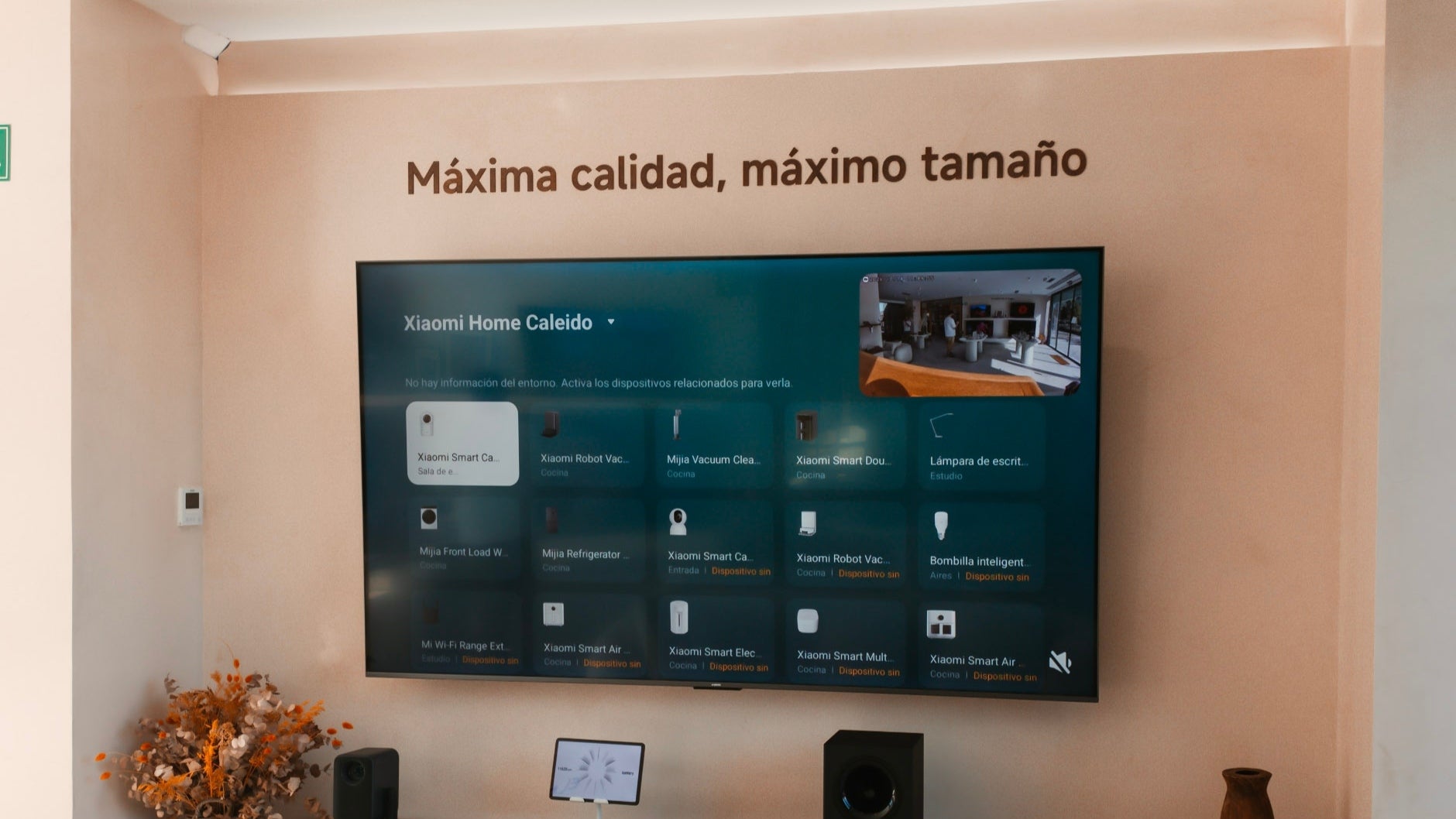 App Xiaomi Home en una Smart TV de la marca | Fotografía de Christian Collado