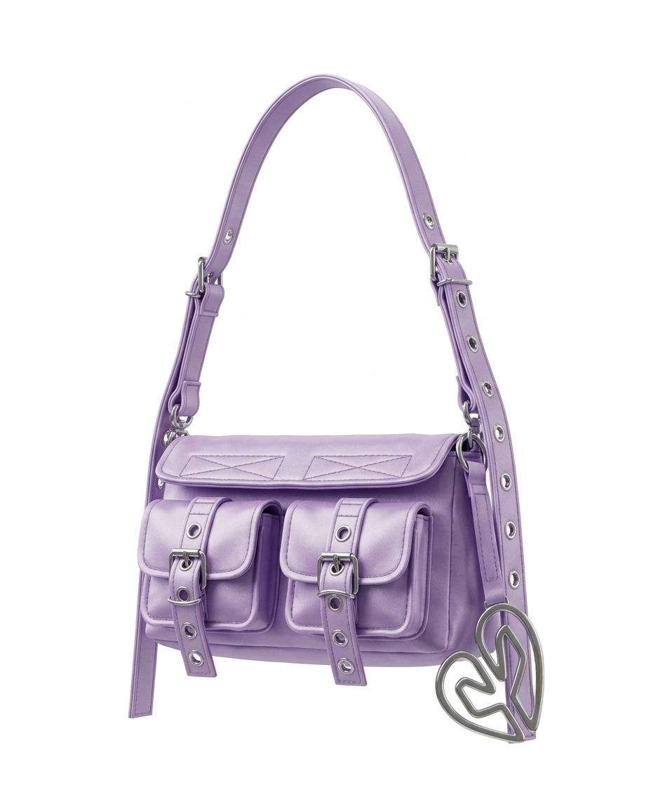 Bolso mini lavanda de DOMINNICO inspirado en el Samsung Galaxy Z Fold8 Ultra | Samsung