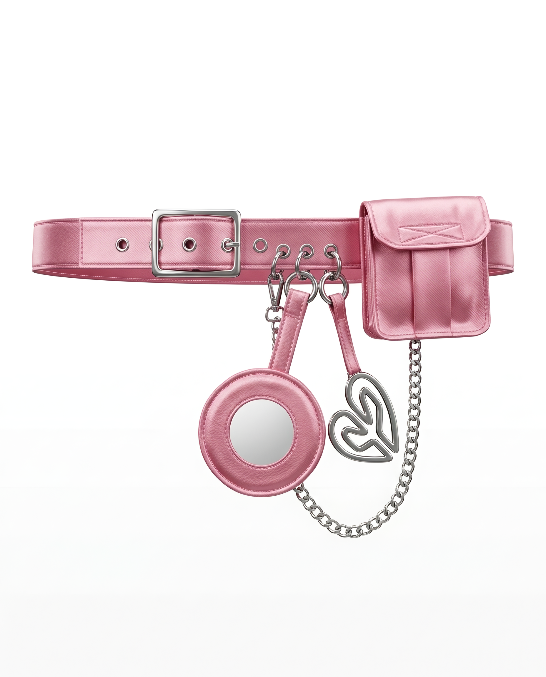 Cinturón rosa de DOMINNICO inspirado en el Samsung Galaxy Z Flip8 | Samsung