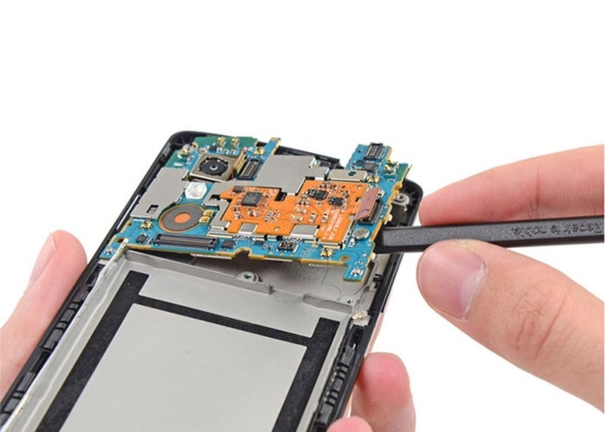 Imagen del interior del Google Nexus 5