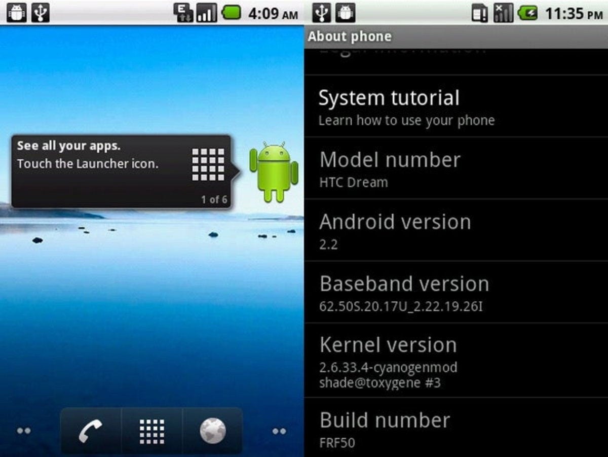 La historia de Android y los cambios más importantes entre versiones