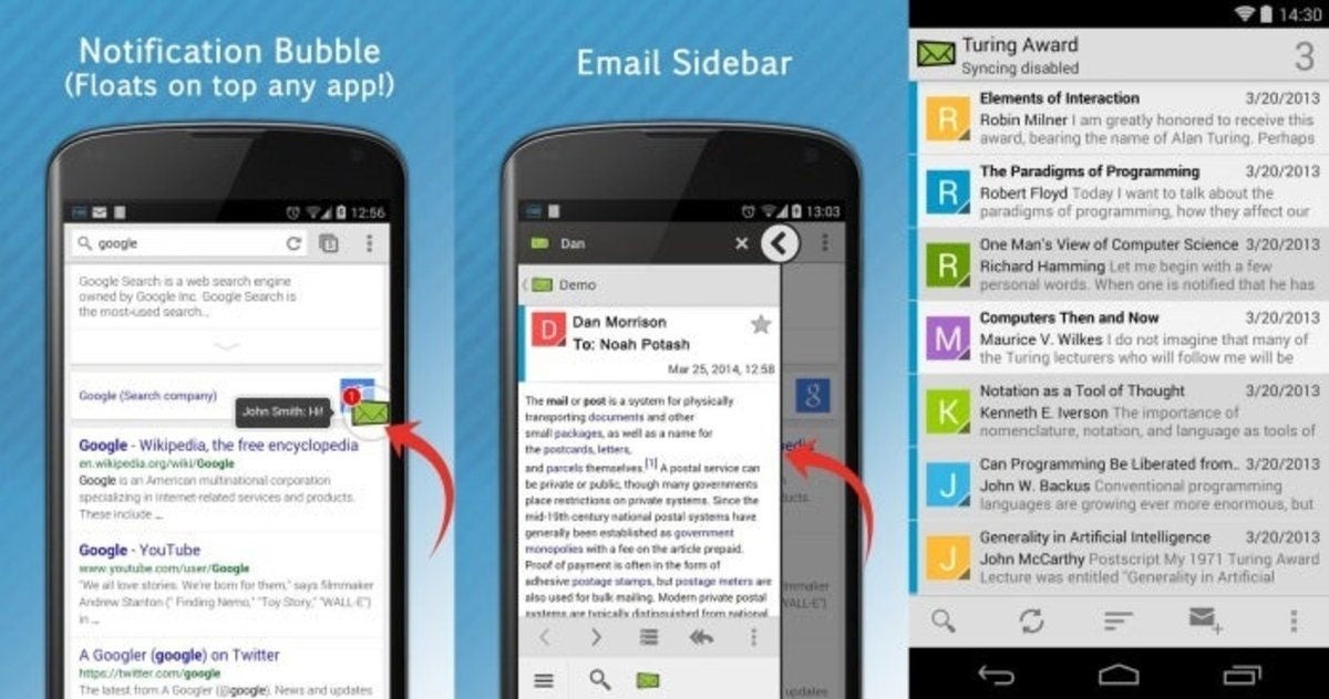 Floating Mail, una nueva forma de ver tu correo electrónico con ...