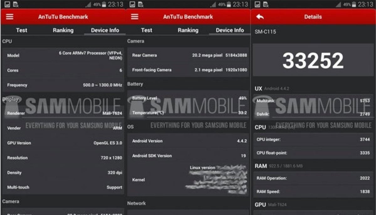 Samsung Galaxy S5 Zoom filtración características