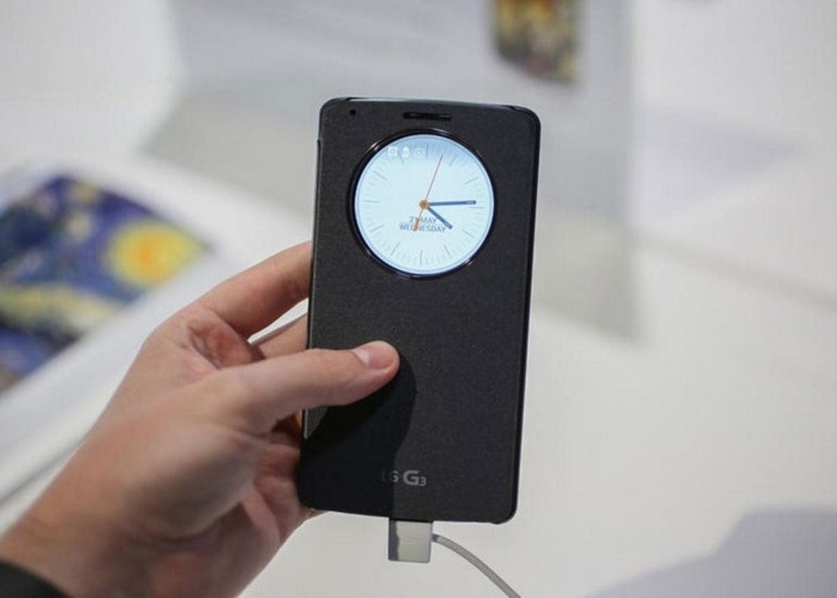 Imagen del LG G3 con Quick Circle