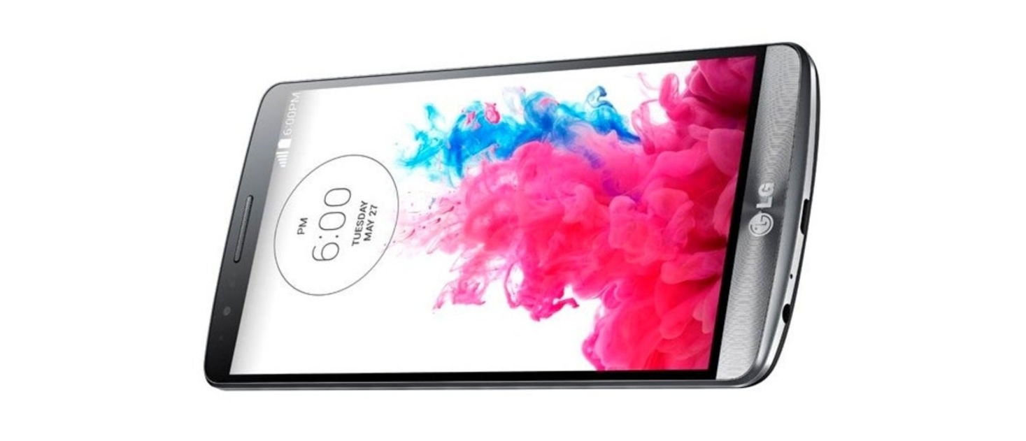 Imagen frontal del LG G3
