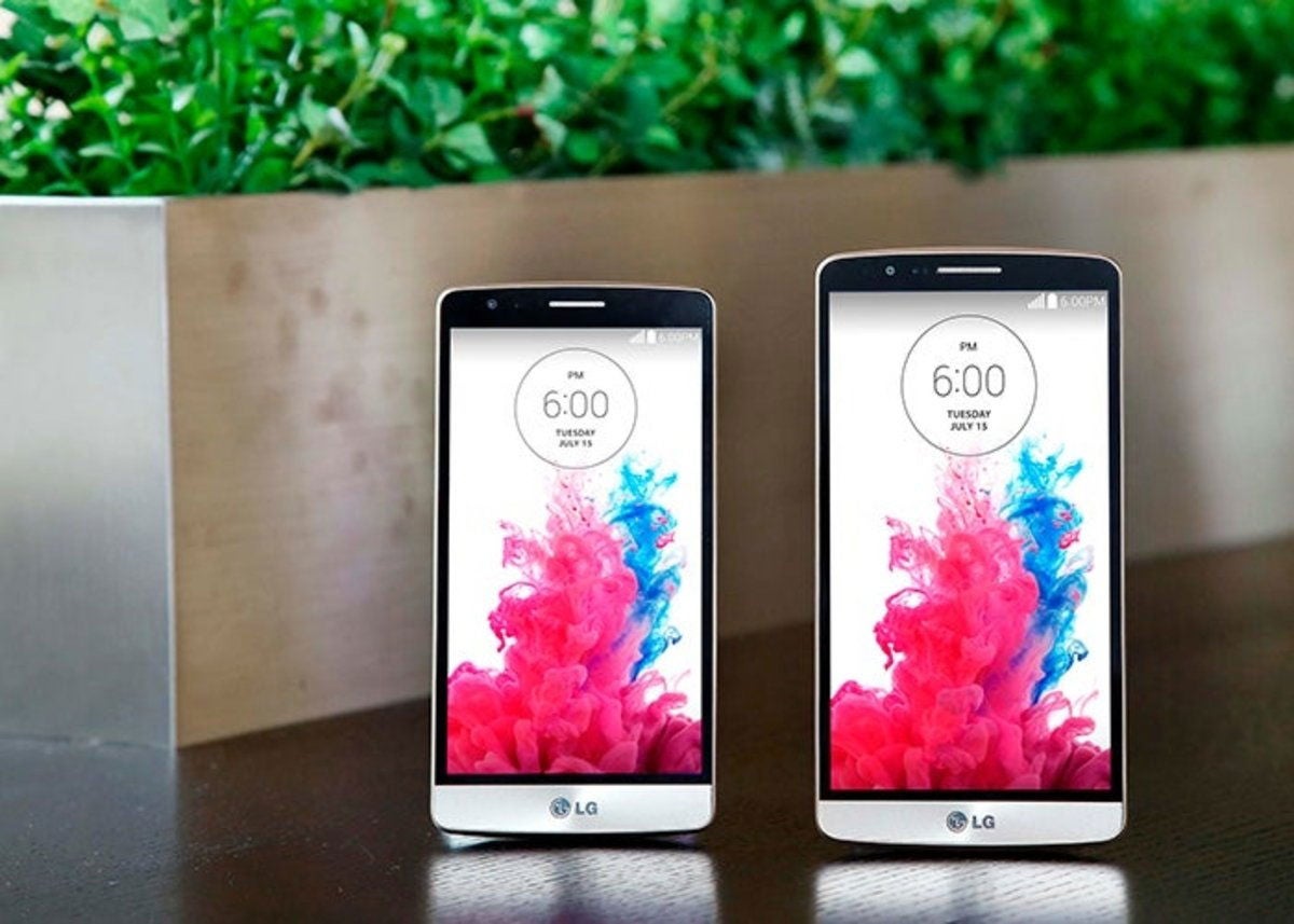 LG G3 Beat junto al LG G3