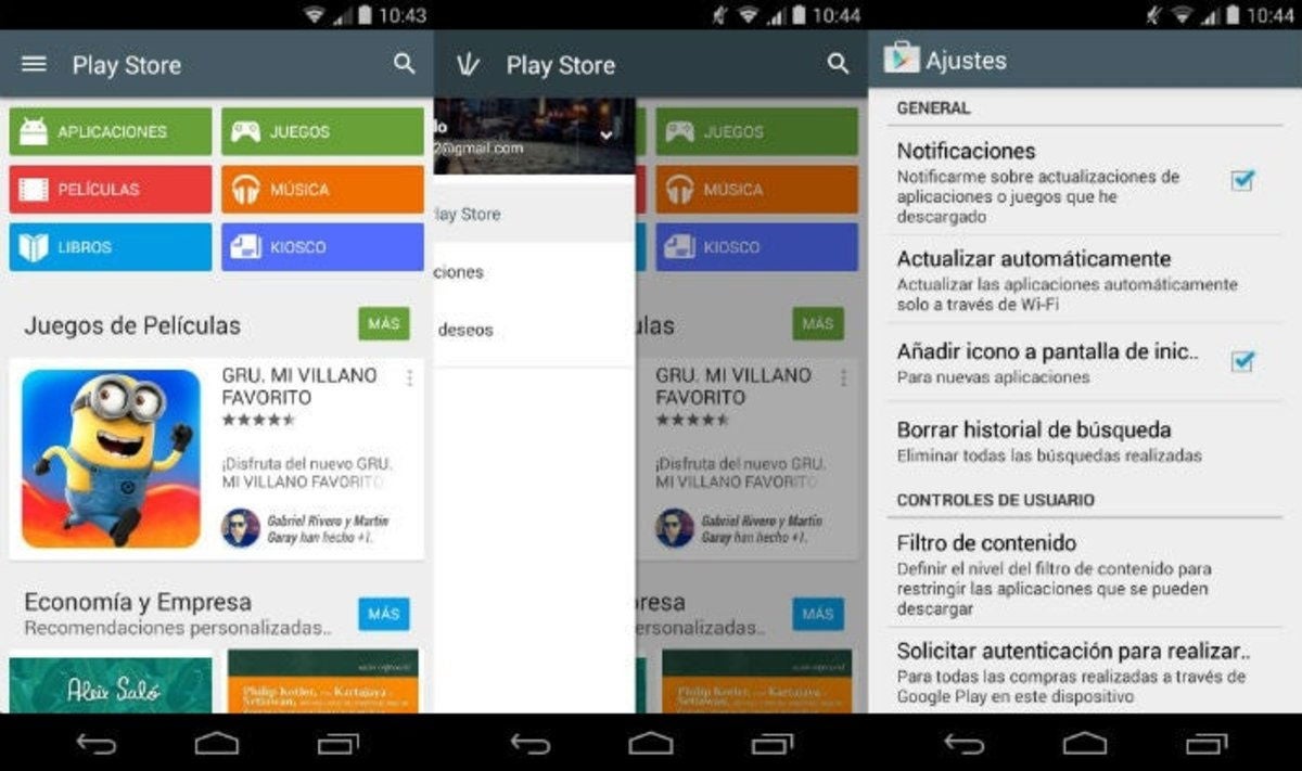 Este es el nuevo diseño de Google Play Store con Material Design, ¡ya ...