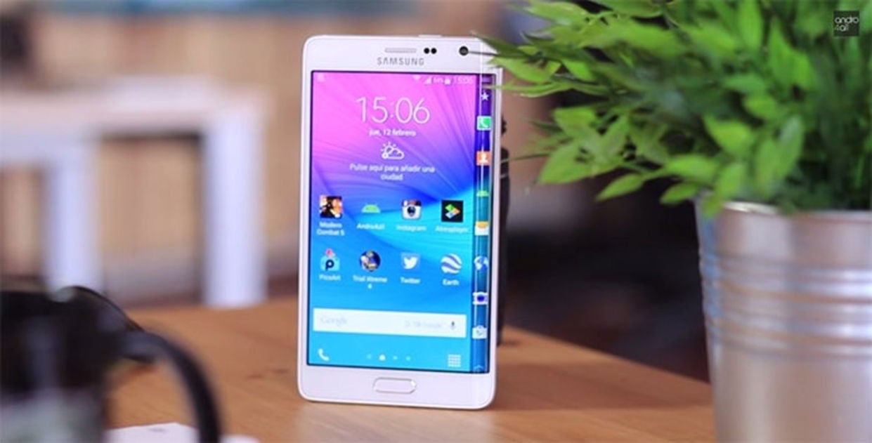 Plano general del Samsung Galaxy Note Edge