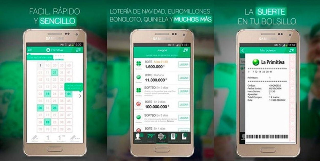 TuLotero Android capturas