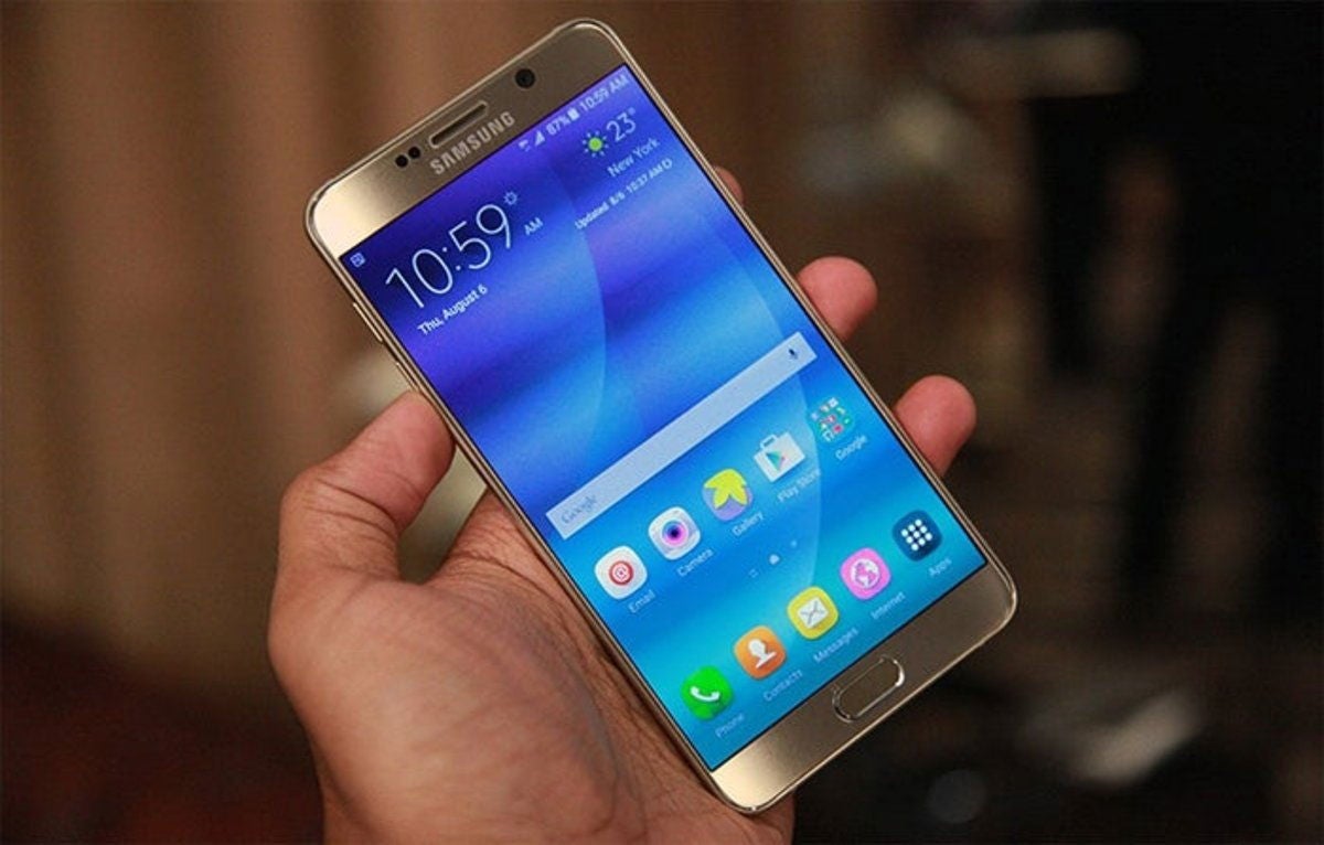 Imagen del Samsung Galaxy Note 5