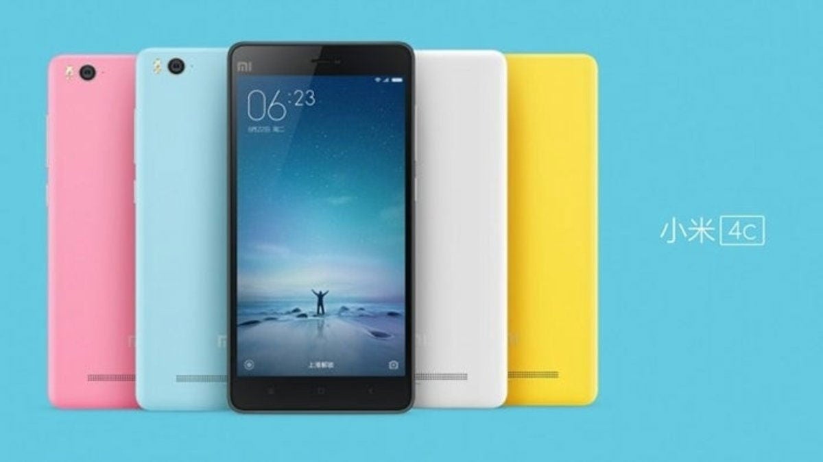 Xiaomi Mi 4c, colores