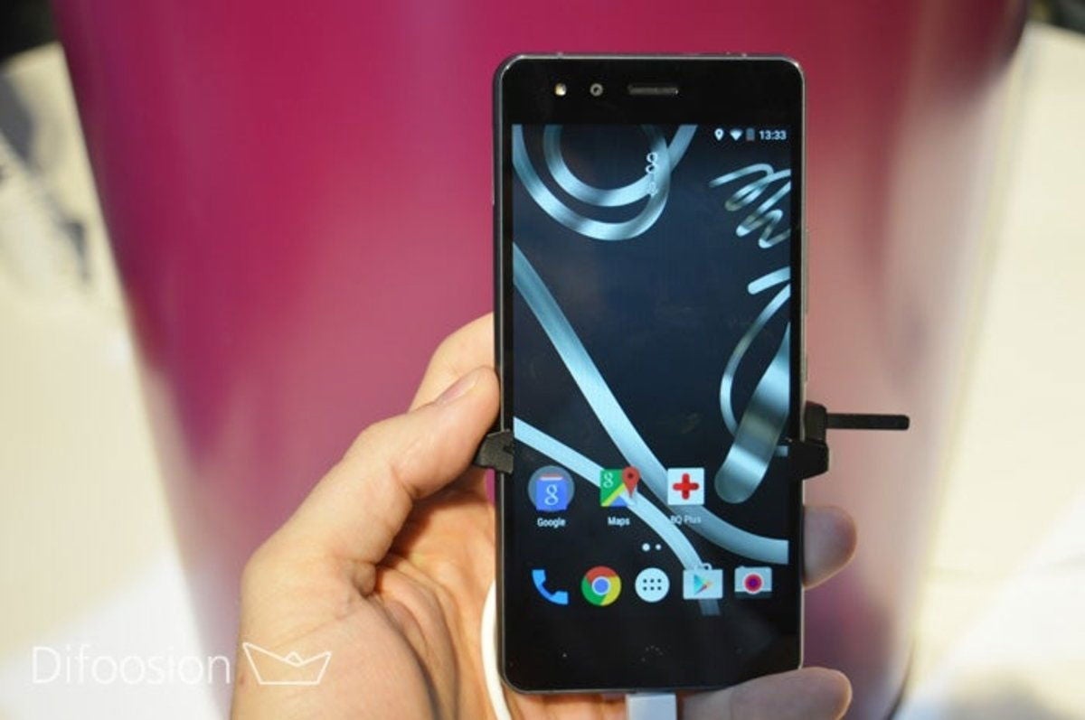 Aquaris X5 de bq delantera