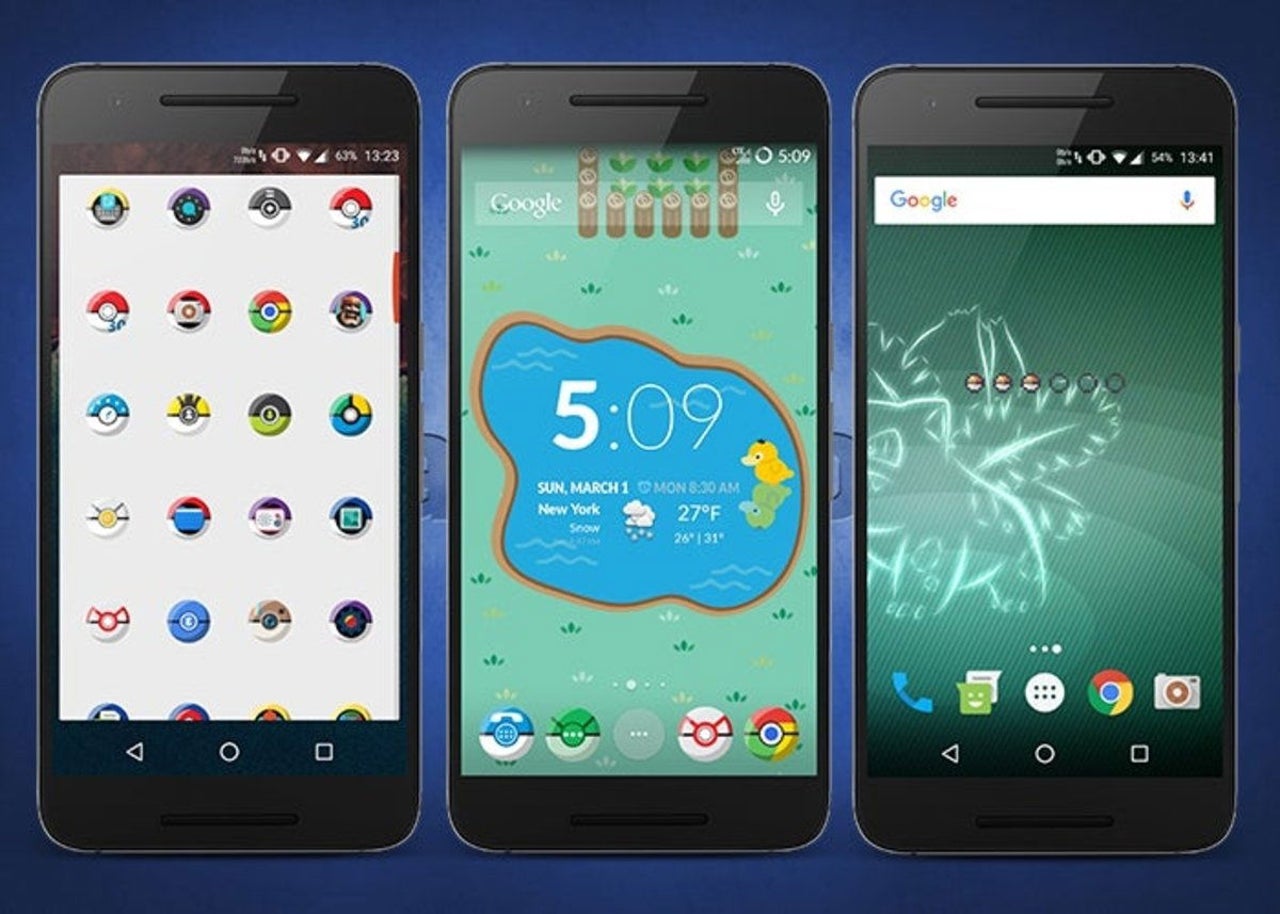 Pokemon Go Android Layout Tunea tu Android al estilo Pokemon GO
