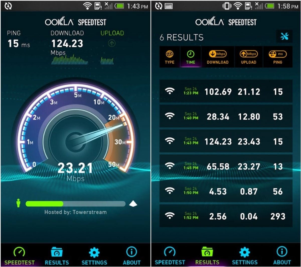 speedtest android