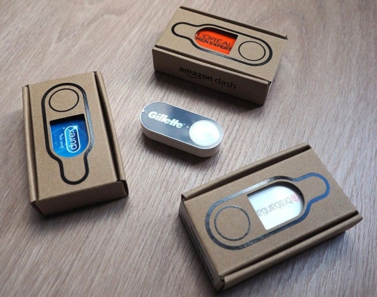 Amazon Dash ya en España: compra pulsando un botón