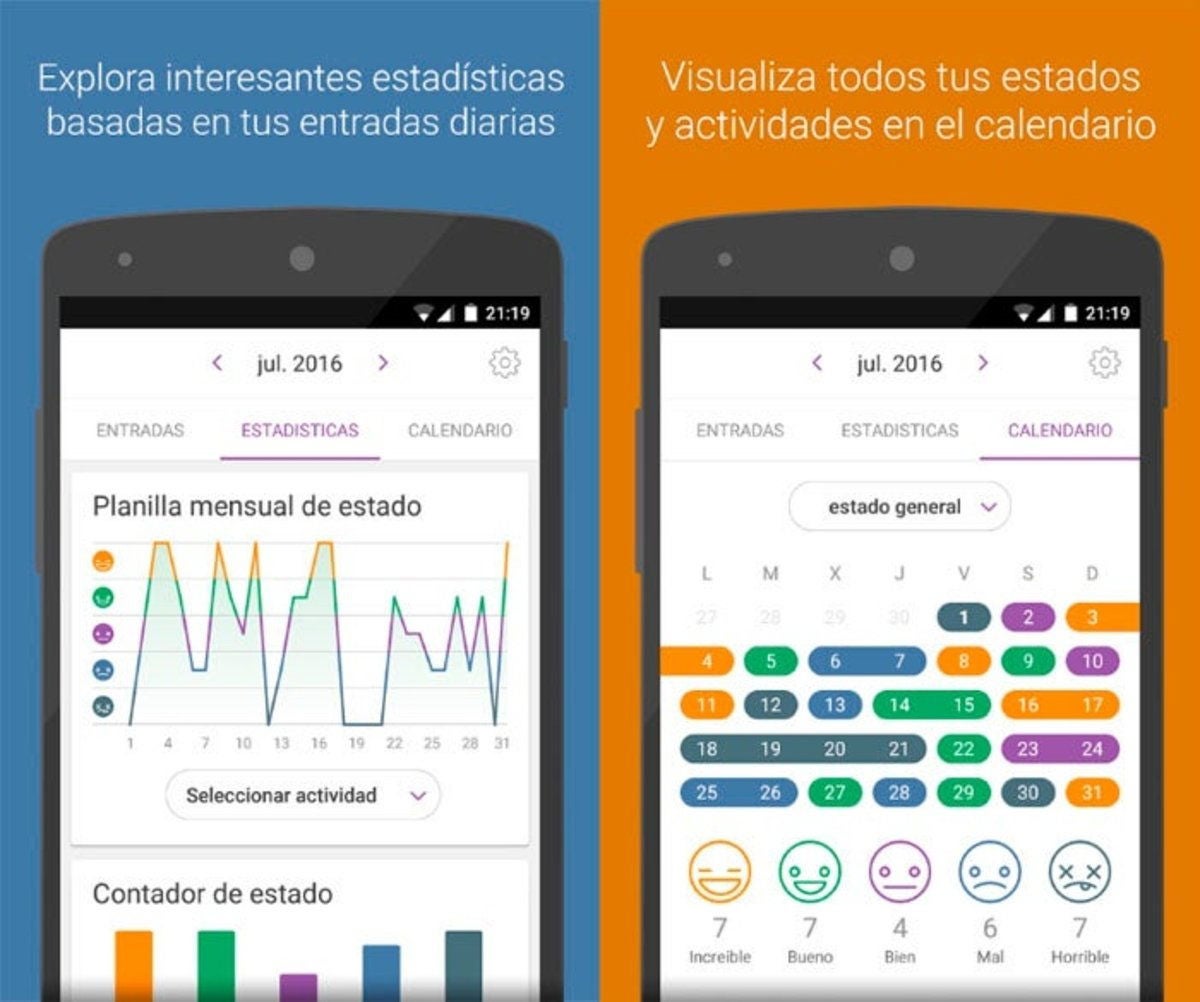 Diario - Monitor de ánimo