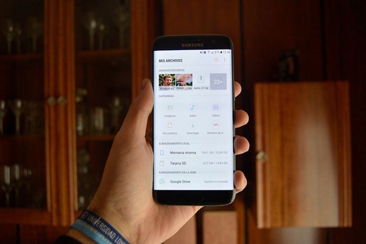 Gestor archivos Samsung