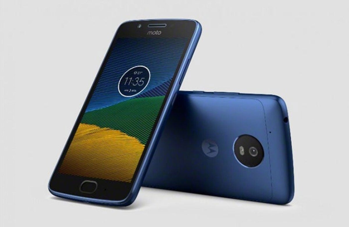 Moto G5 azul