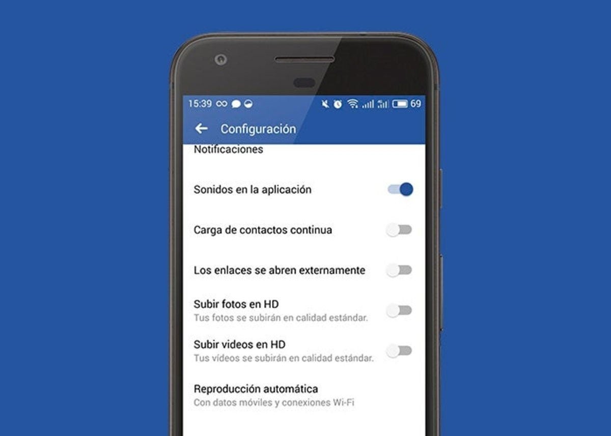 Trucos para evitar que Facebook consuma datos de tu tarifa