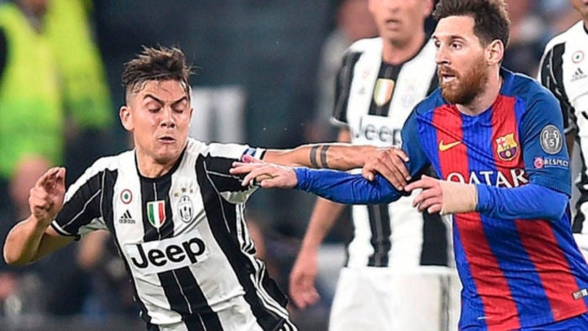 Barça vs Juve, verlo por Internet. Messi vs Dybala