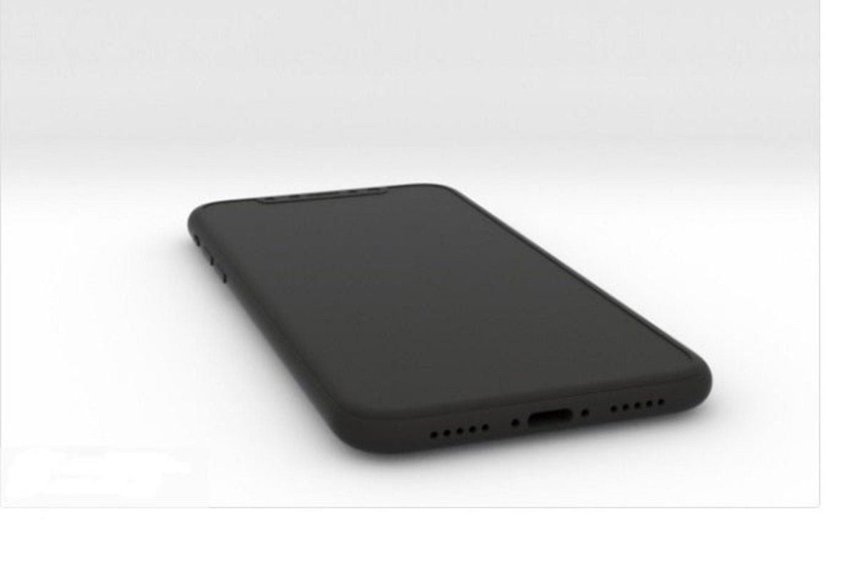 Maqueta iPhone 8 inferior