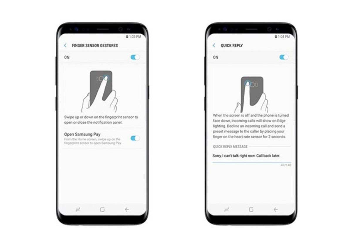 Trucos para el Samsung Galaxy S8, botones