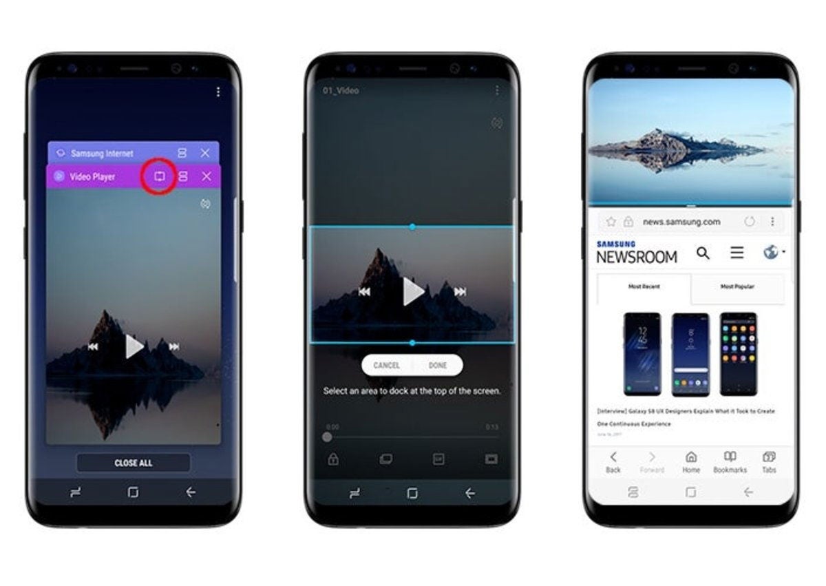 Trucos para el Samsung Galaxy S8, multitarea