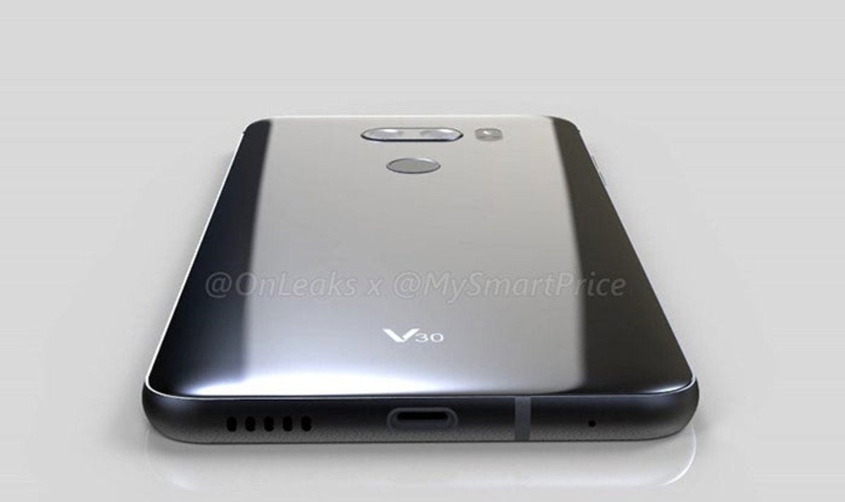 Trasera del LG V30
