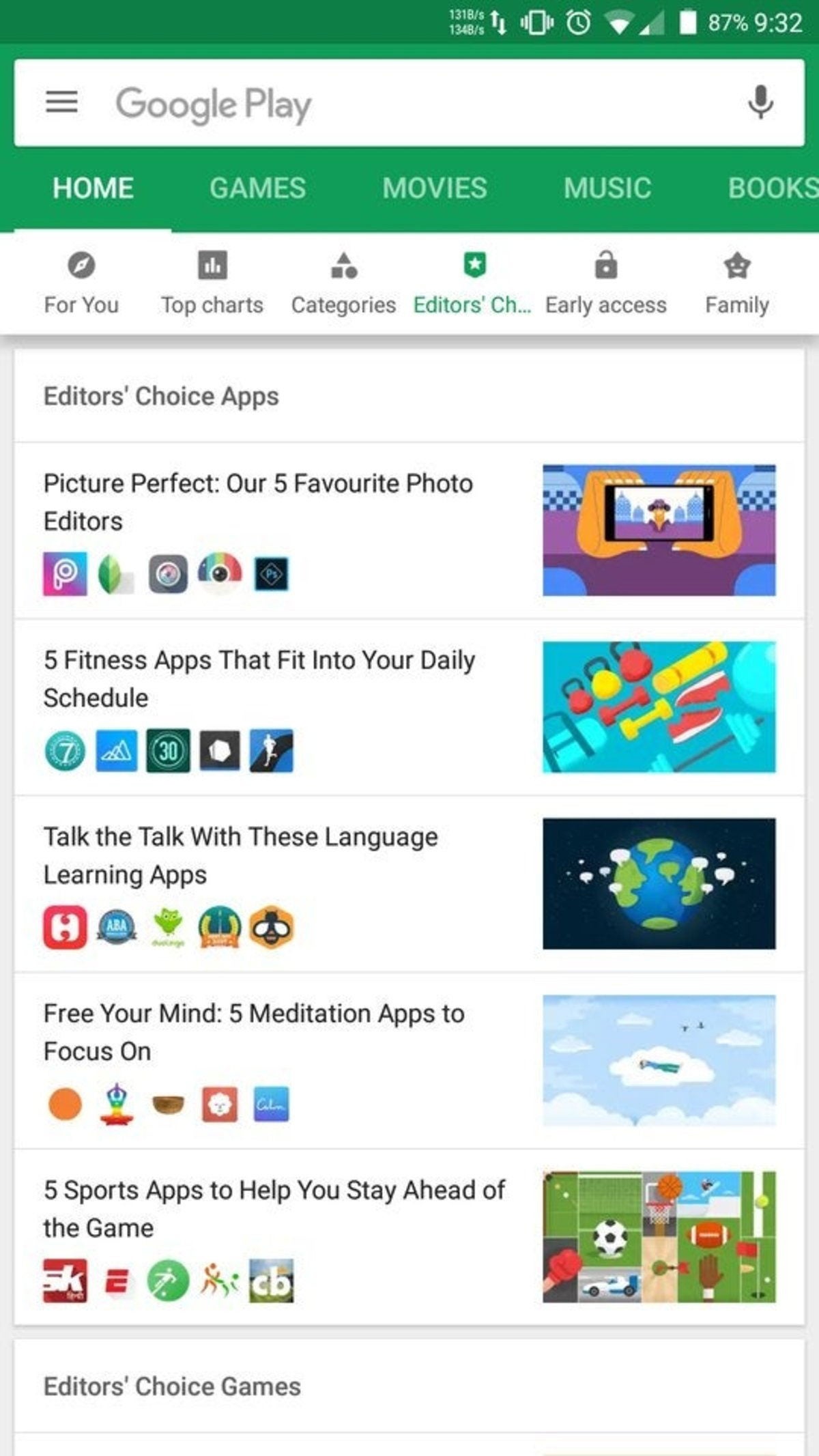 Así es como Google Play te mostrará recomendaciones personalizadas ...
