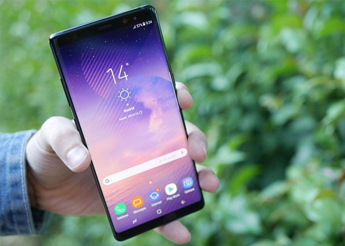 Samsung Galaxy Note8, pantalla