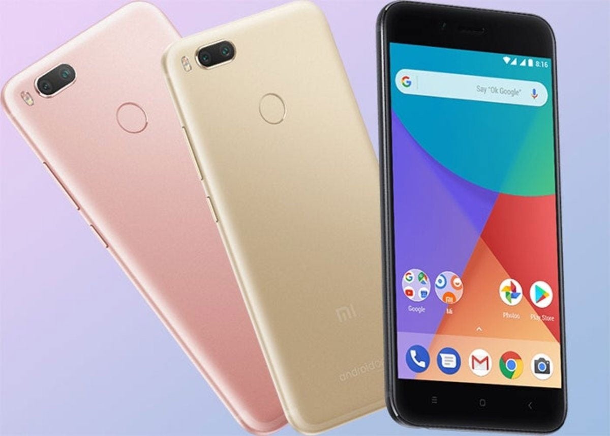 Xiaomi Mi A1, colores