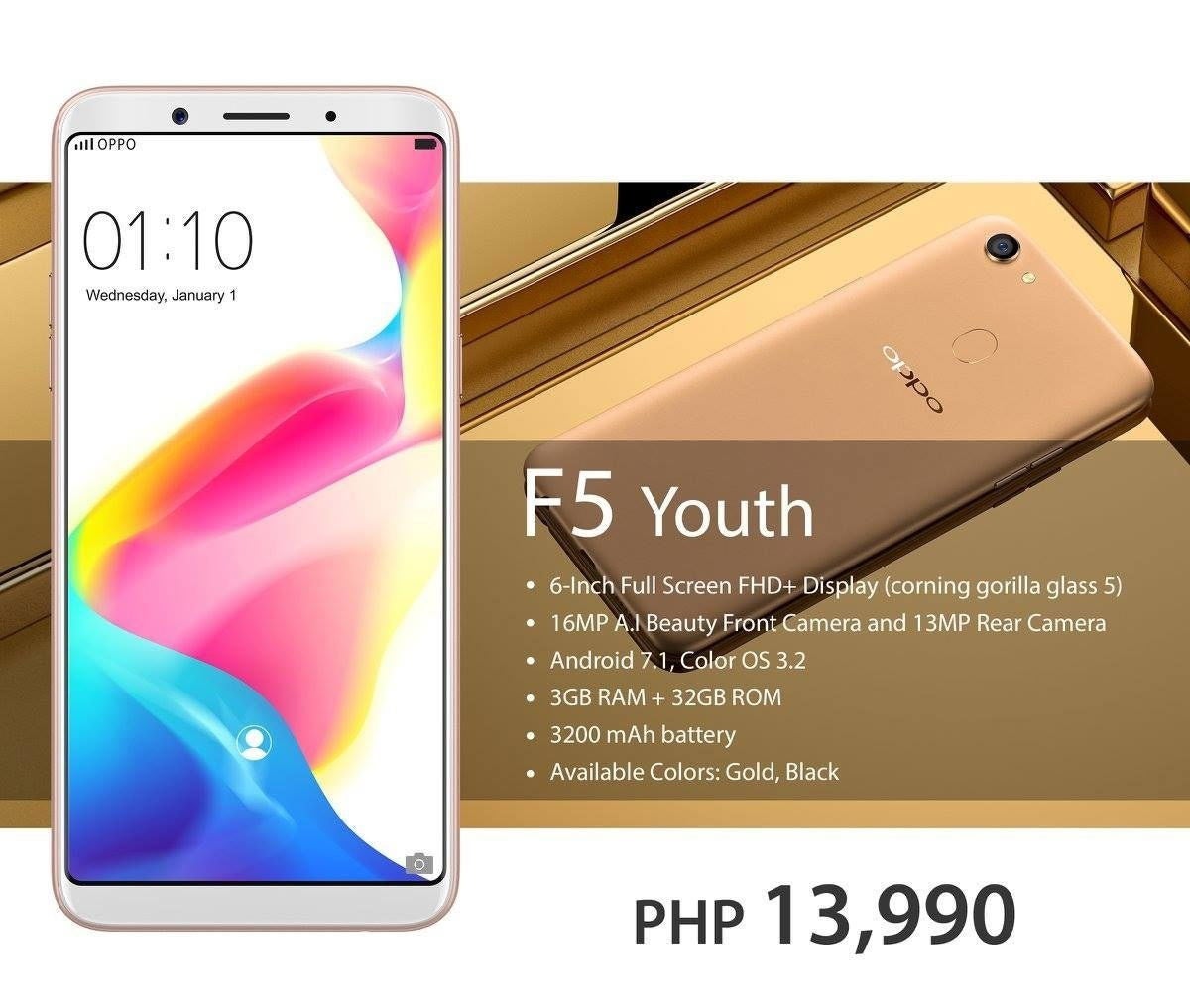 Oppo F5 Youth