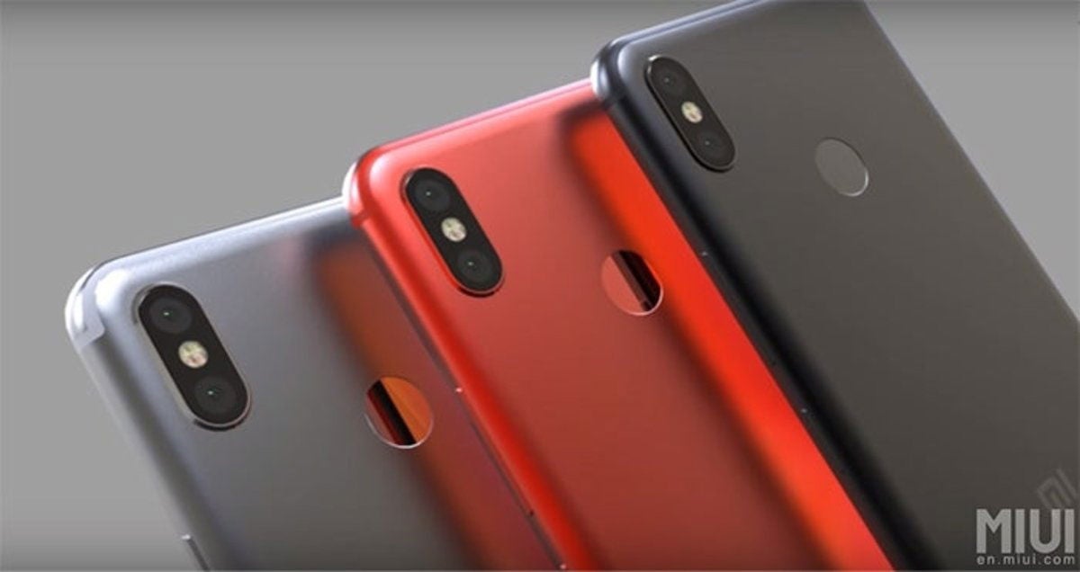 Xiaomi Mi A2 Trasera colores