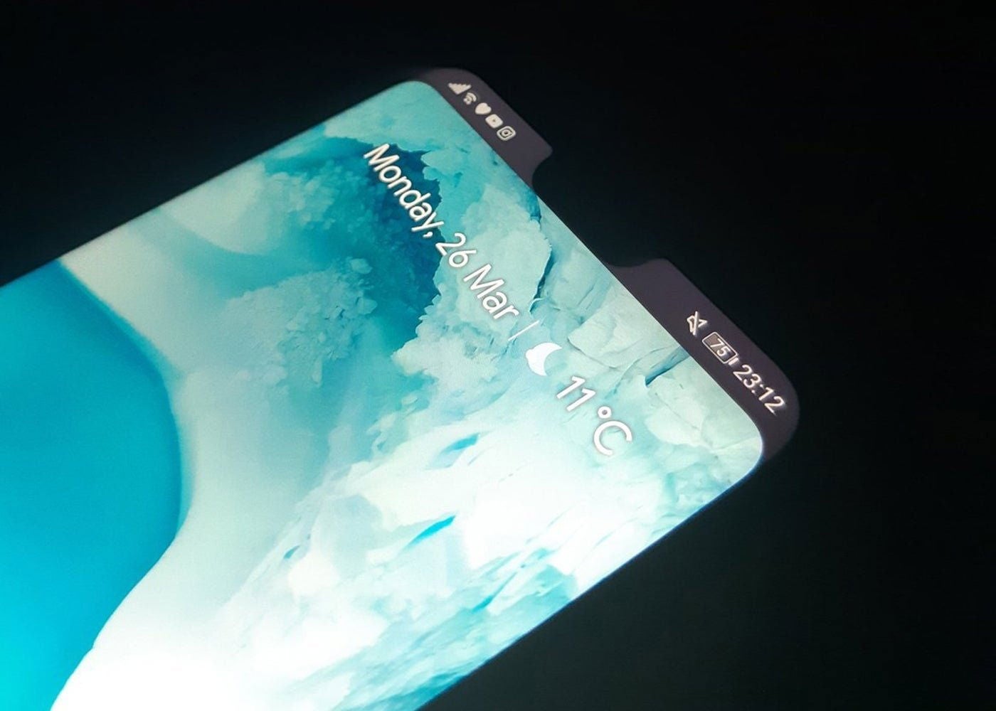 Notch oculto en el Huawei P20