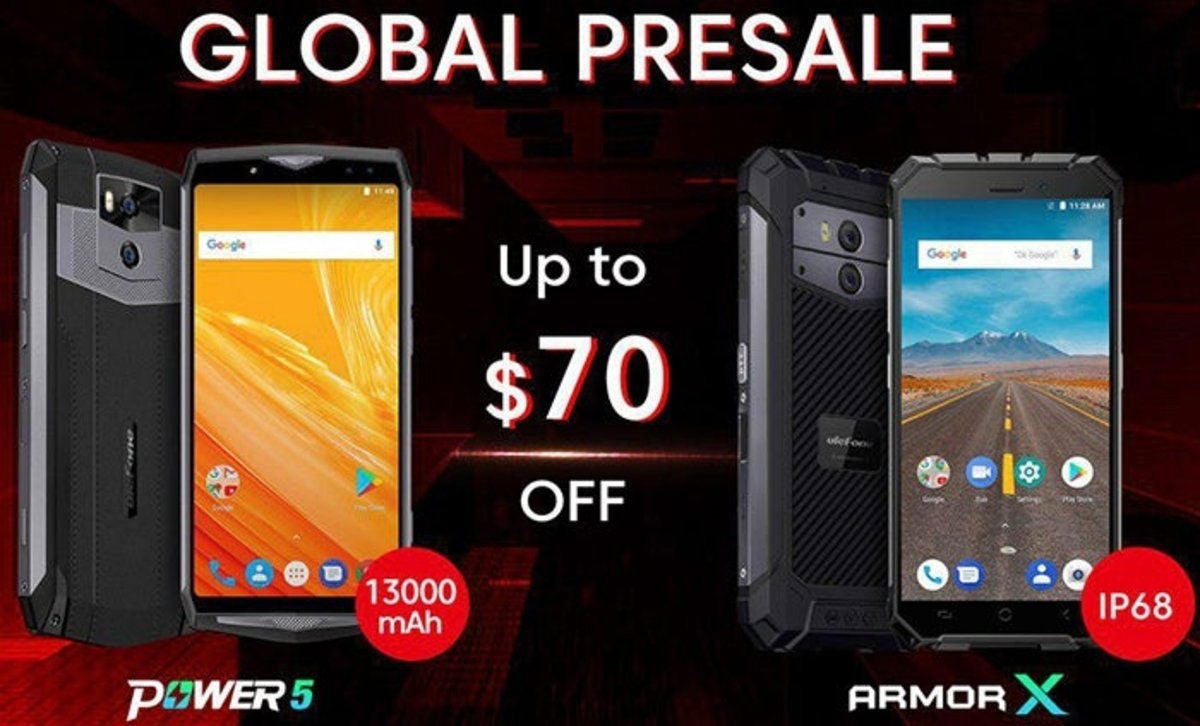 Ulefone Power 5 y Ulefone Armor X