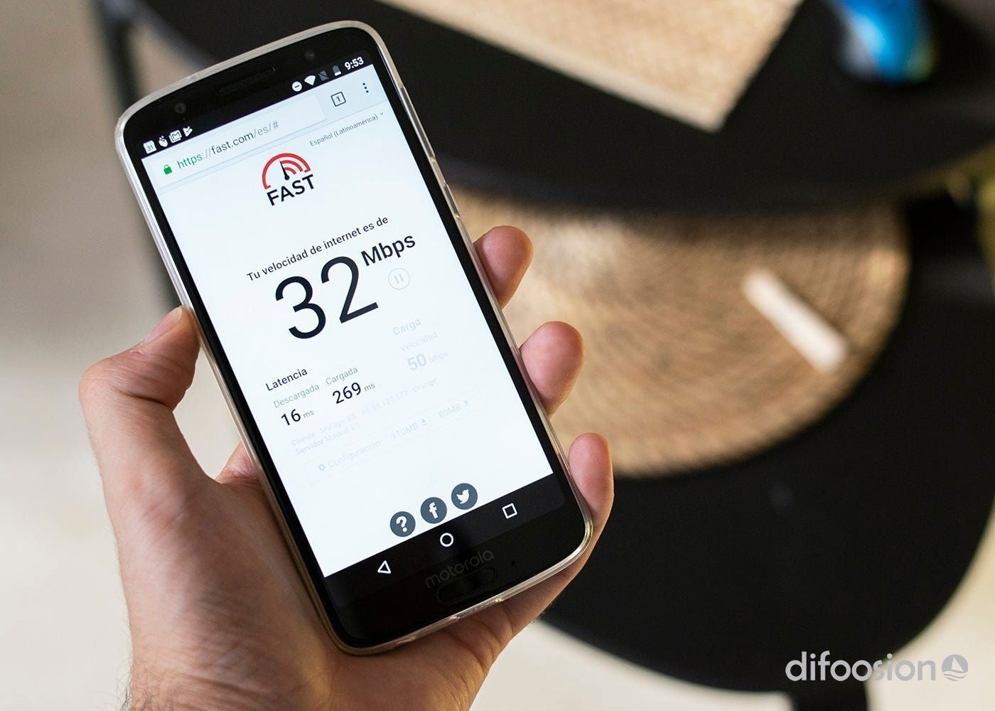 FAST, el test de velocidad de Netflix.