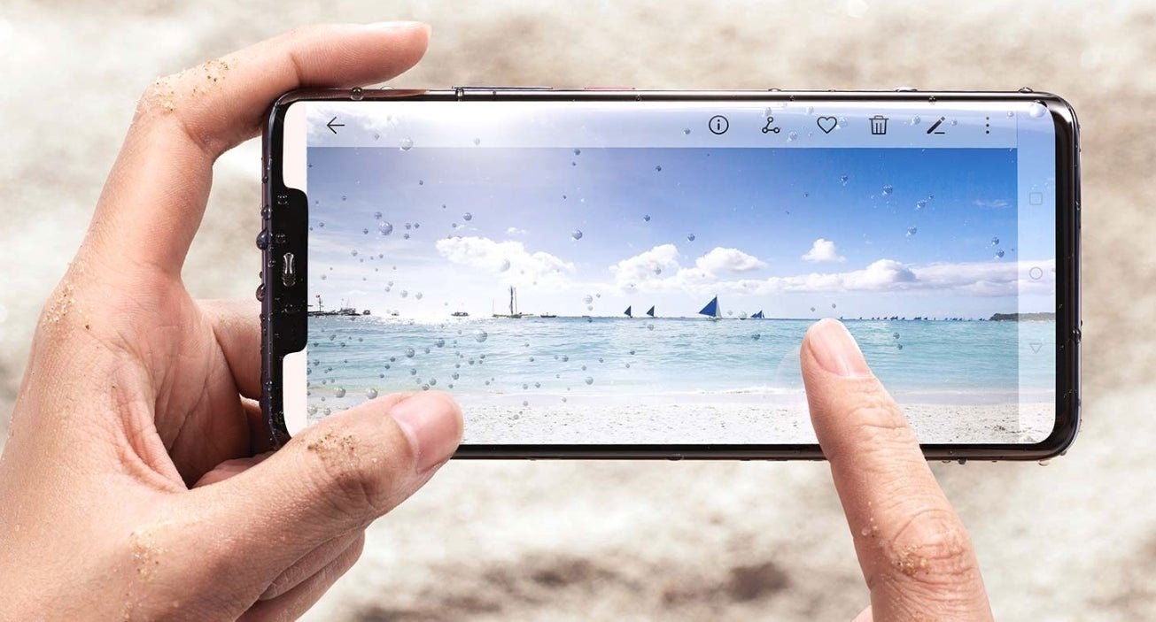 Huawei Mate 20 Pro, modo de cámara subacuática