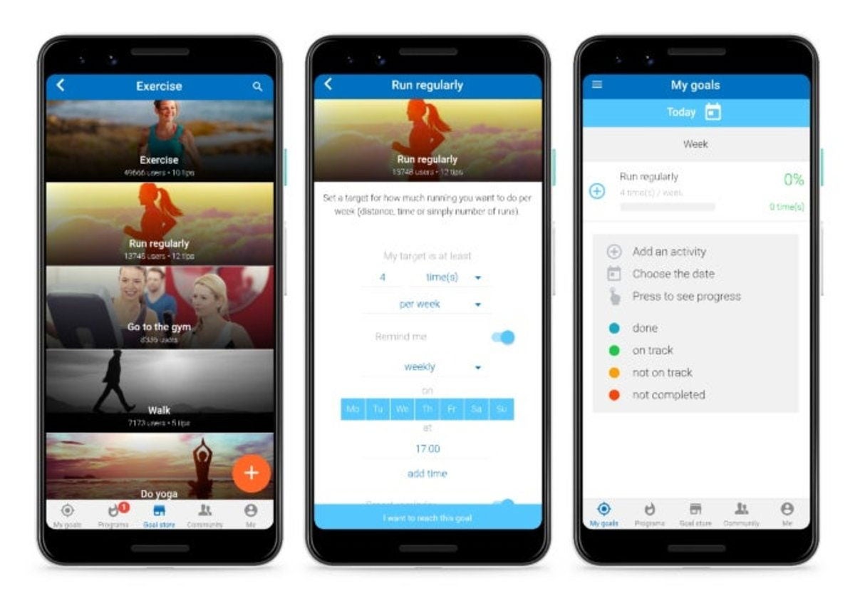 Goalmap app de hábitos