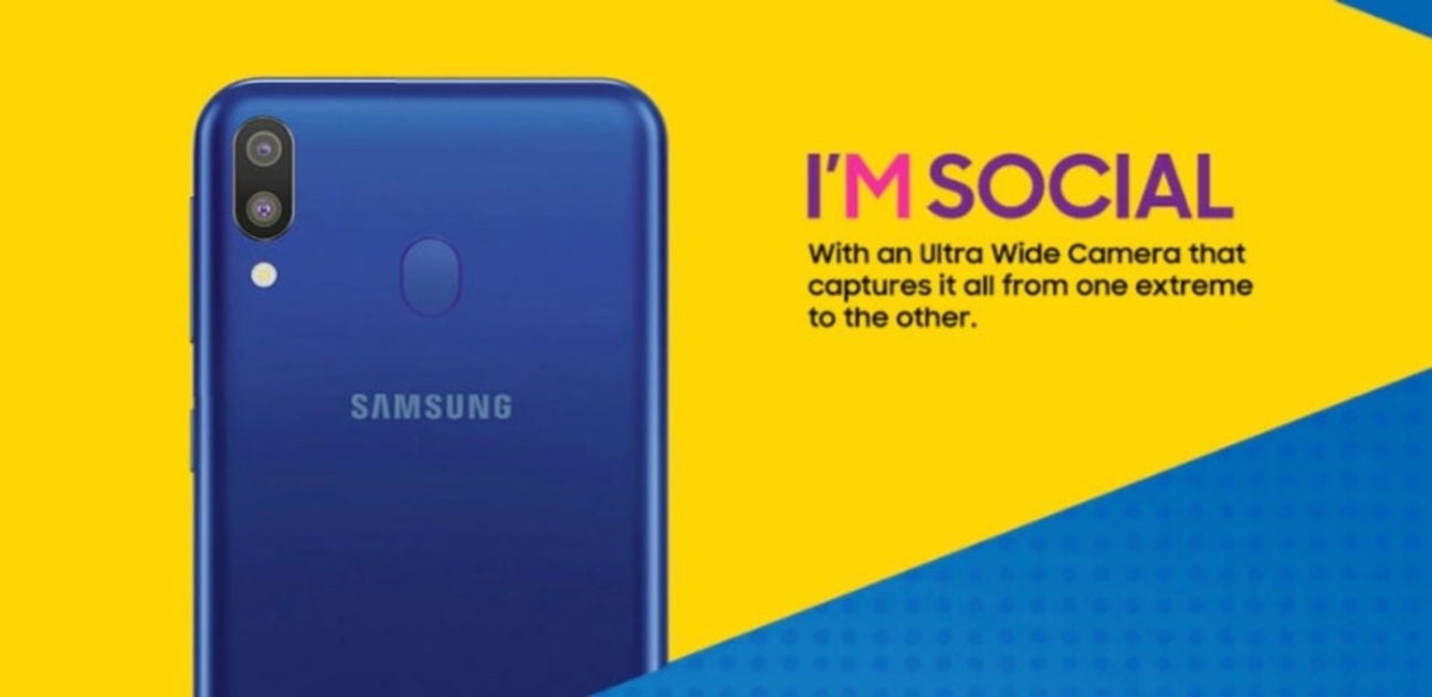 Samsung Galaxy M, parte posterior