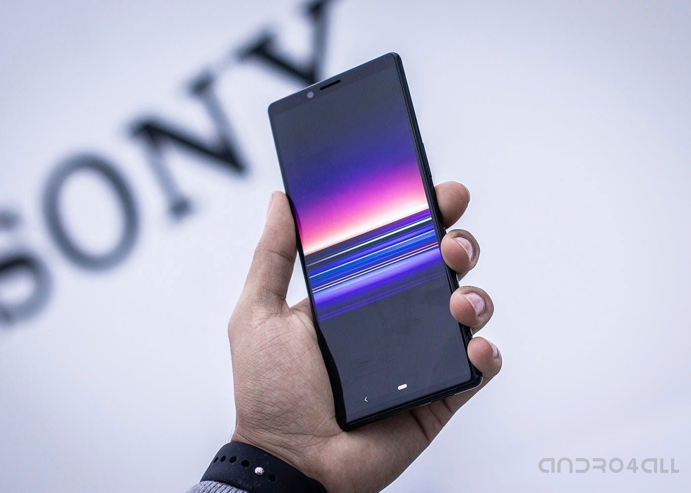 Sony Xperia 1, frontal