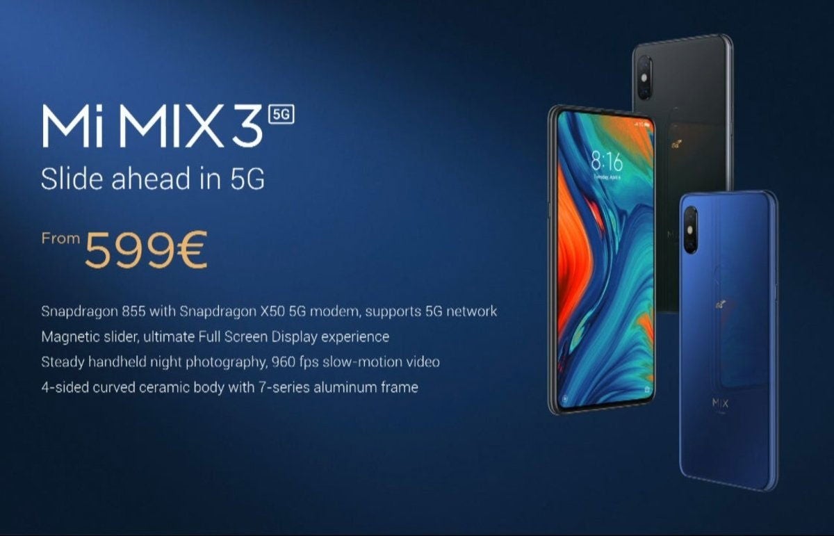 Xiaomi Mi MIX 3 5G