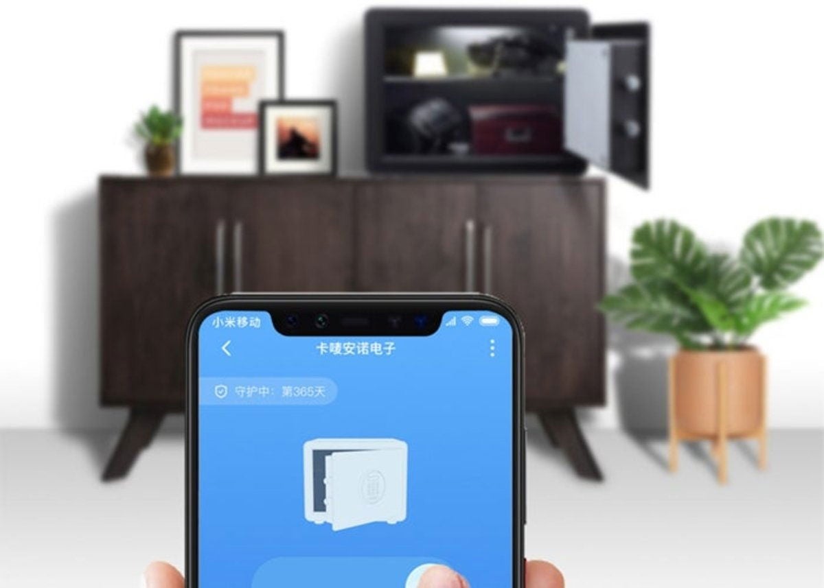 Xiaomi caja fuerte inteligente aplicación