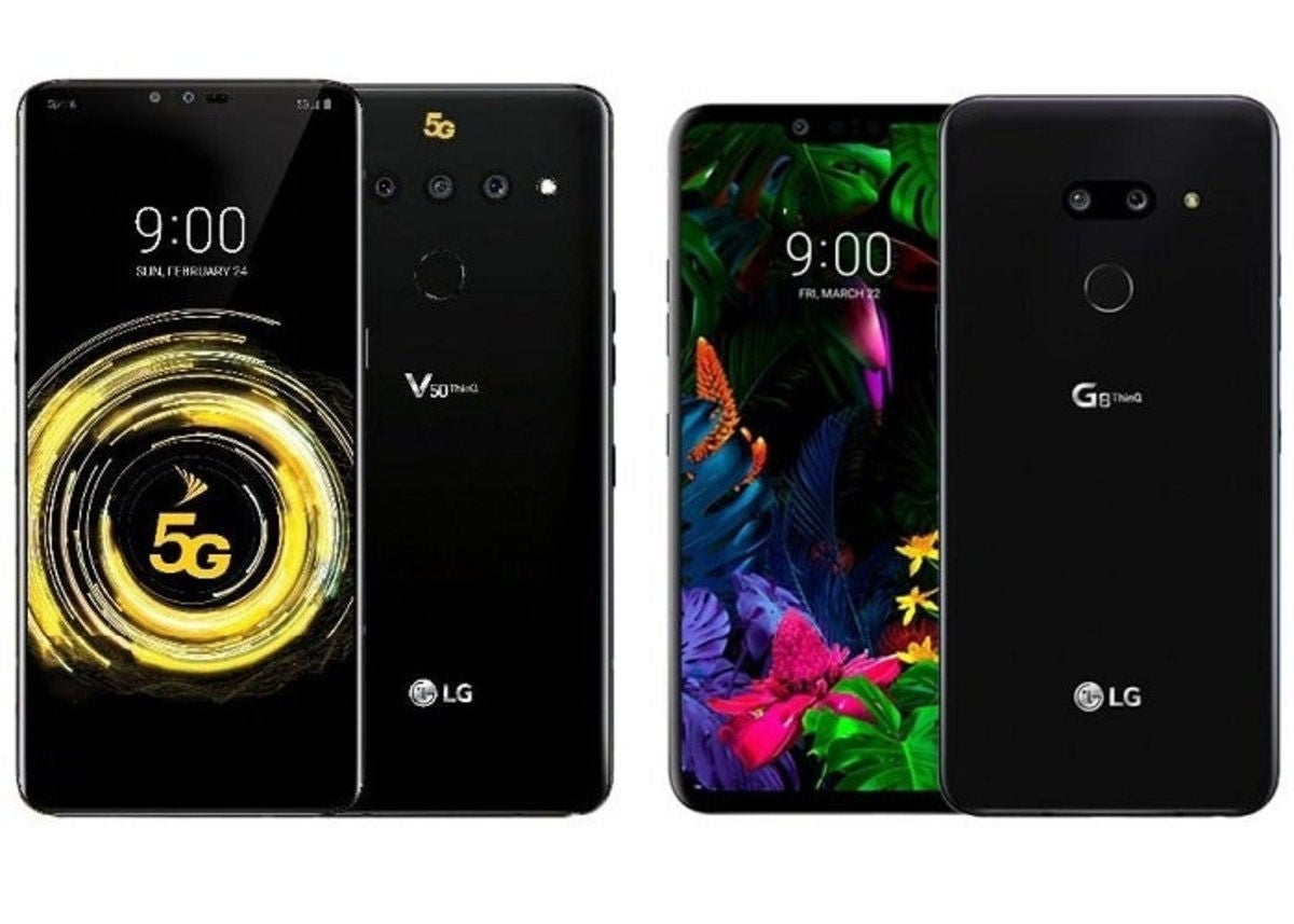 El LG V50 vería la luz este MWC junto al LG G8 ThinQ