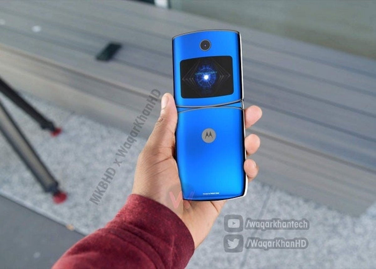 Un nuevo vídeo del Moto RAZR 2019 nos muestra un concepto de diseño increíble