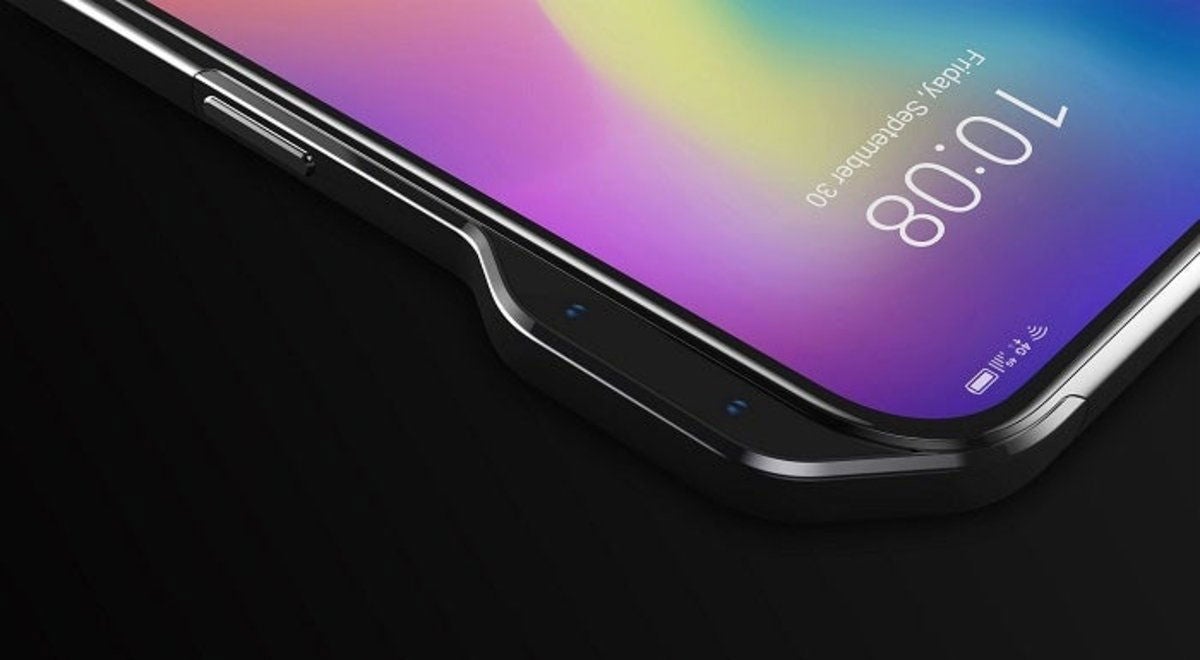 ZTE Axon V recorte delantera